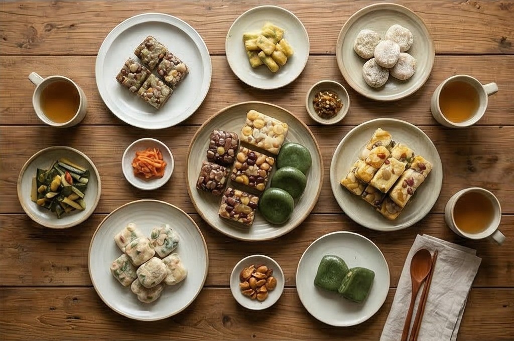 품격 있는 모시떡 선물 세트