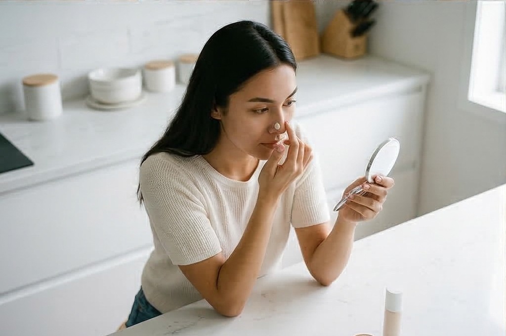 코 주변 베이스 프렙