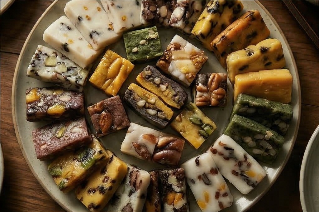 영양 가득 유기농 영양떡