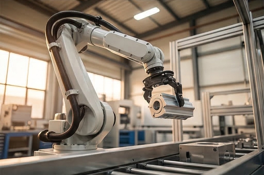 로봇 그리퍼 부품 이송