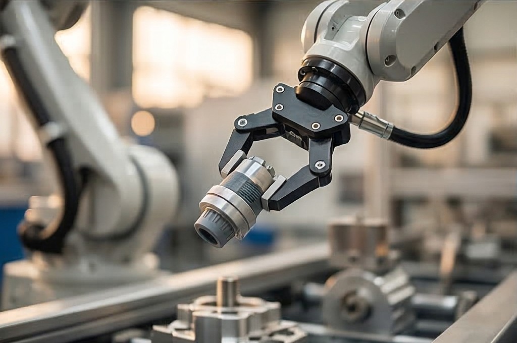 정밀 금속 부품 로봇 핸들링