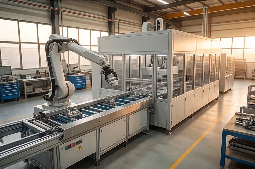 정밀 부품 이송 로봇 팔