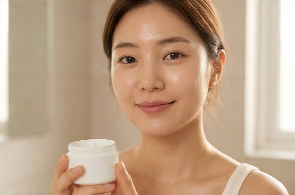 맑고 투명한 피부 표현