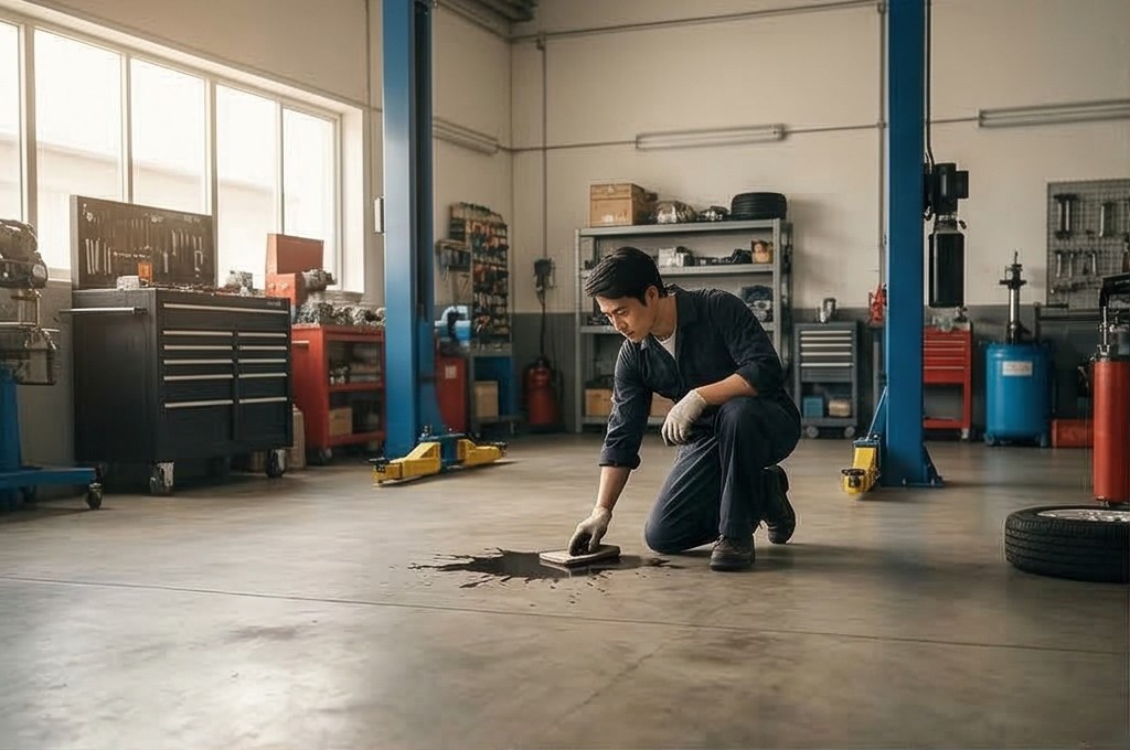 소규모 현장 기름 유출 처리