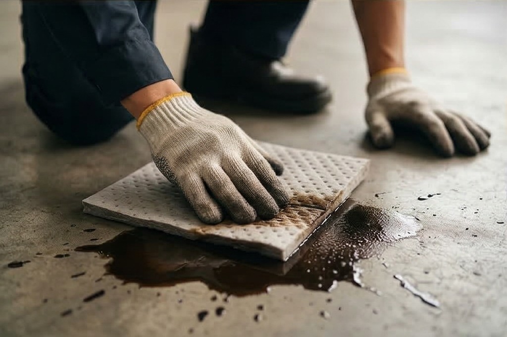 즉각적인 기름 흡수력