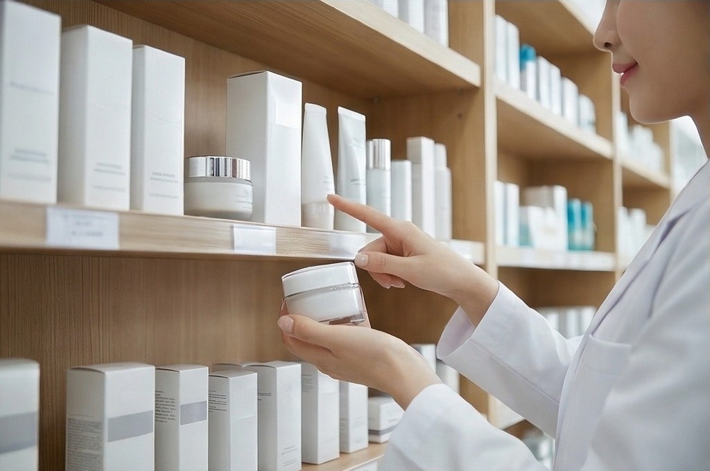 약사가 고품질 스킨케어 제품 선별