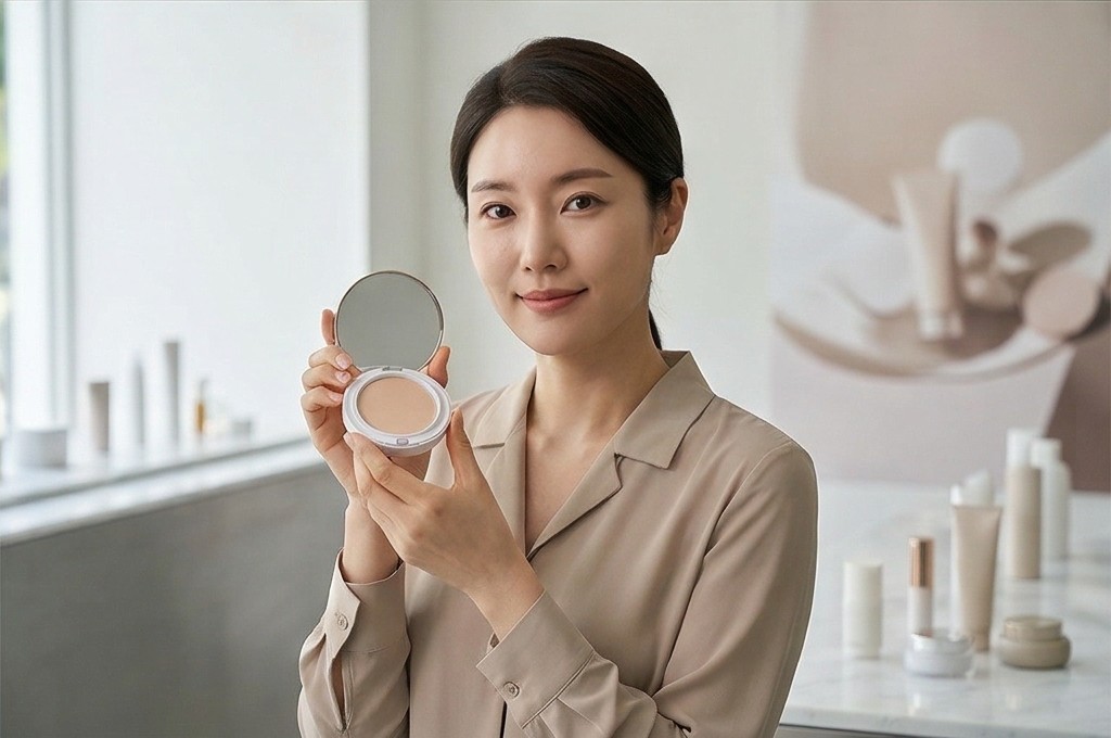 혁신적인 쿠션 파운데이션