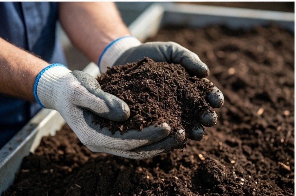 고품질 무취 퇴비