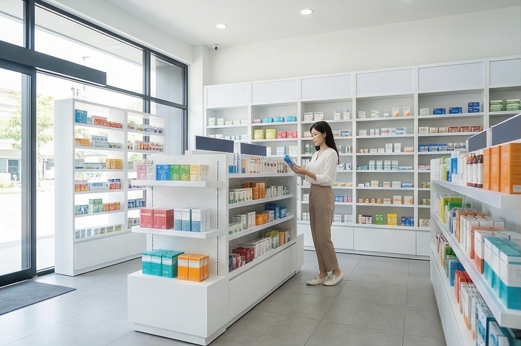 전문 매장의 체계적인 유통 환경