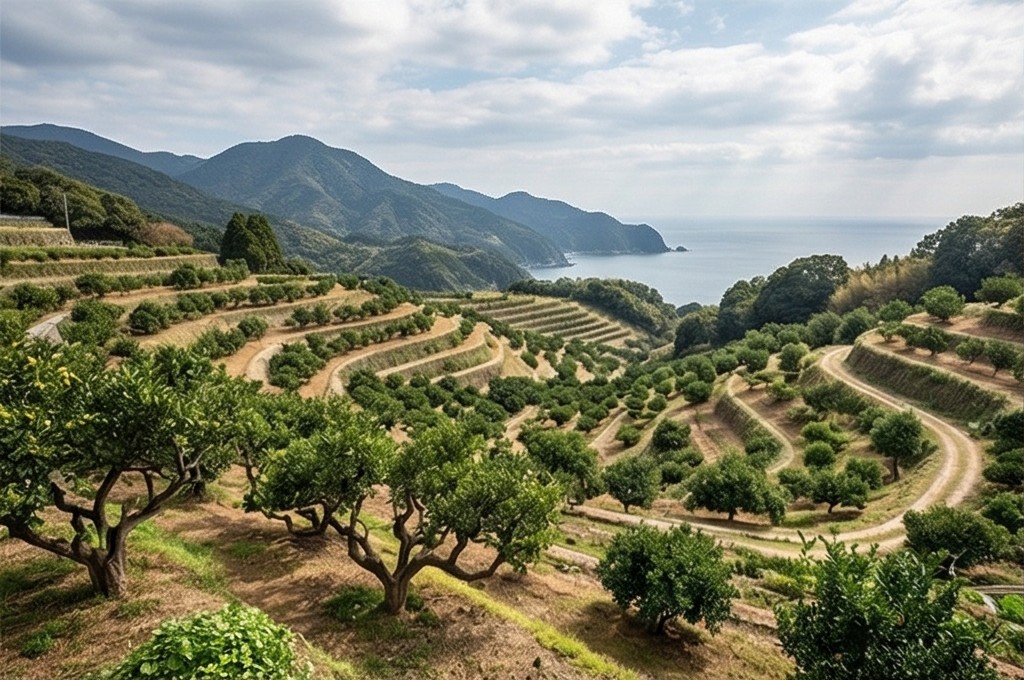 제주 댕유자 과수원