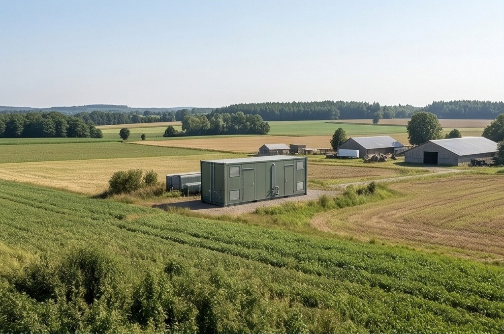 Efficient Space Utilization Container Facility