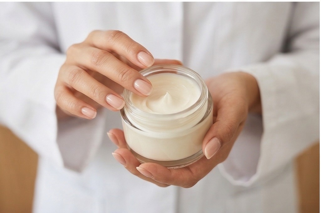 콜라겐 크림의 쫀쫀한 제형