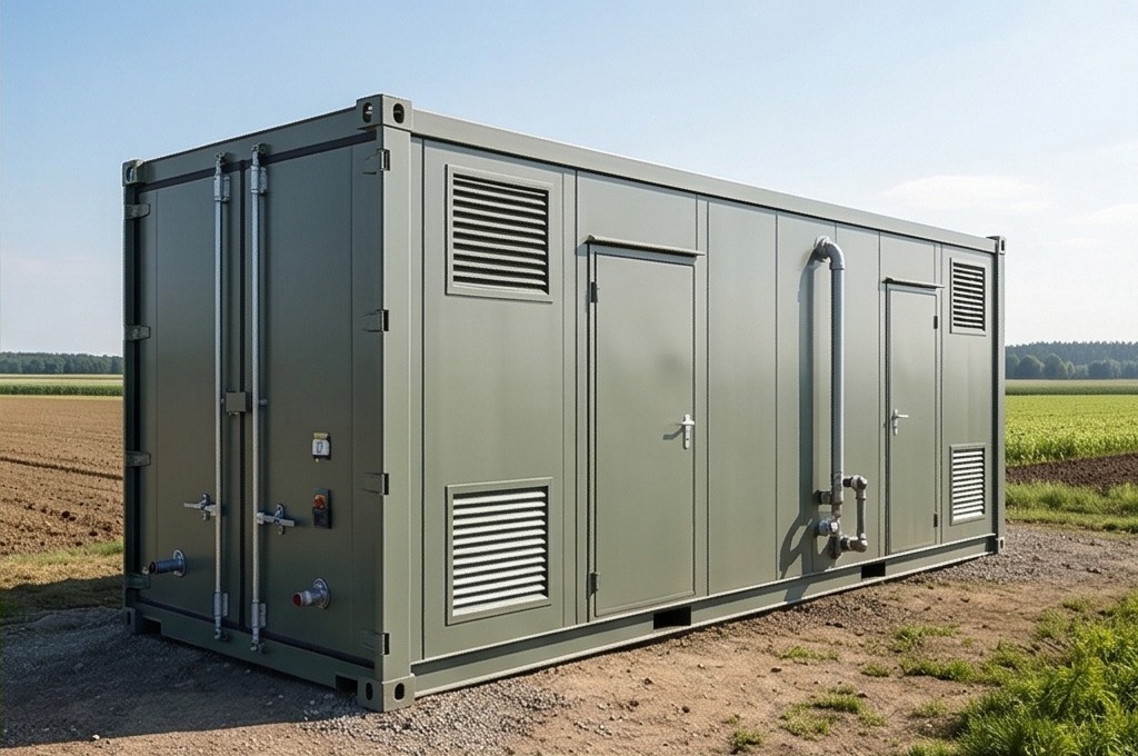 Small Farm Container Manure Facility