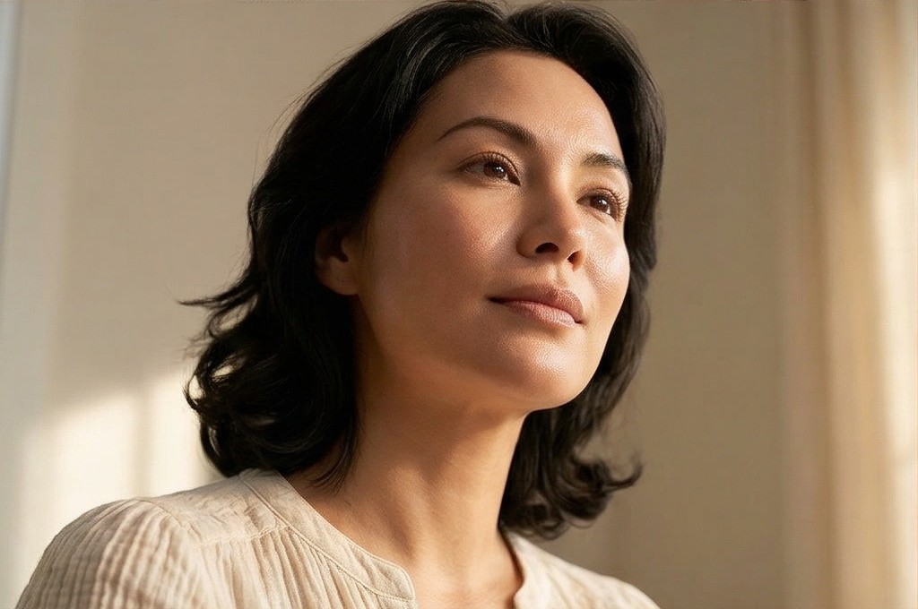 투명하고 생기 있는 피부 톤