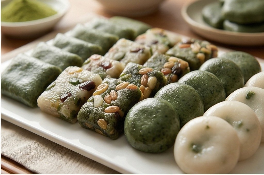 쫄깃하고 신선한 영양떡