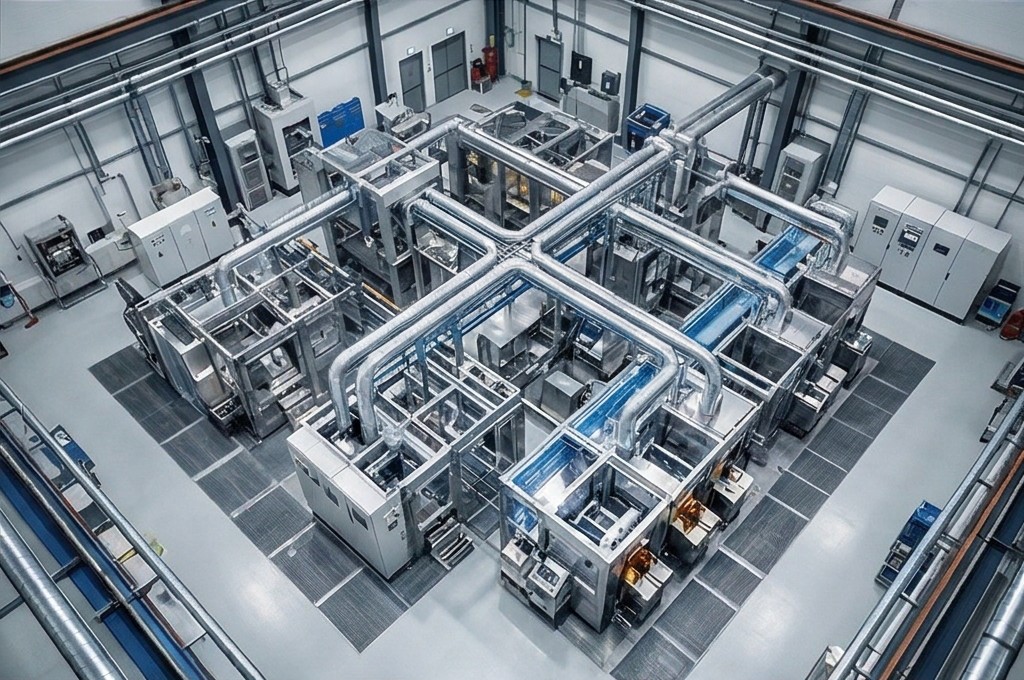 View of Integrated Cleaner System