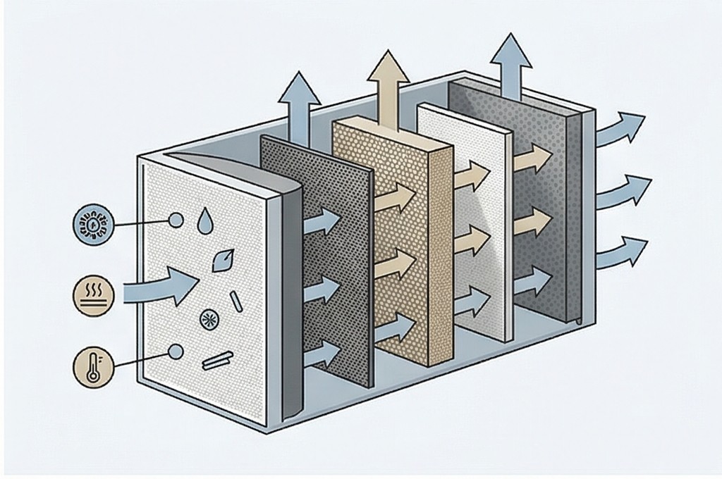 다단계 여과 시스템도