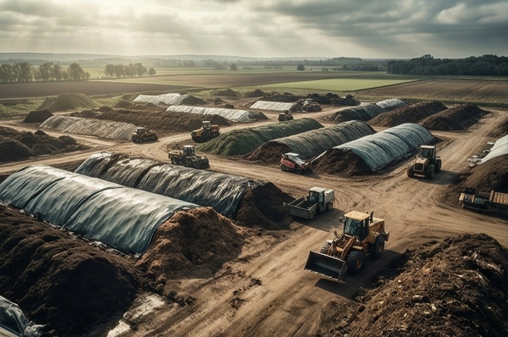 농업 현장 퇴비화 공정