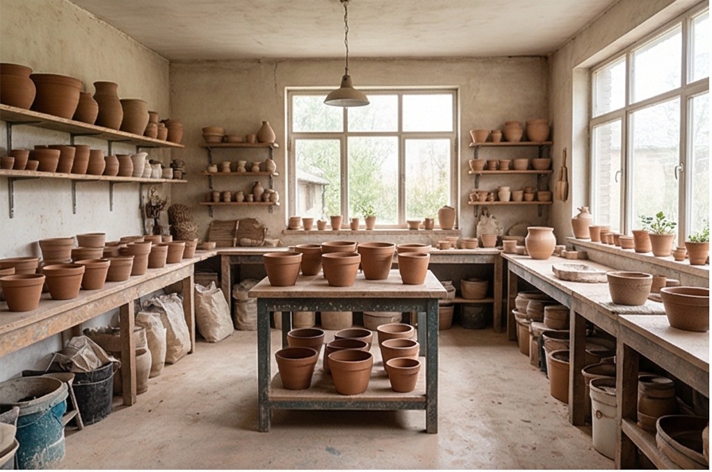 도자기 공방 전경
