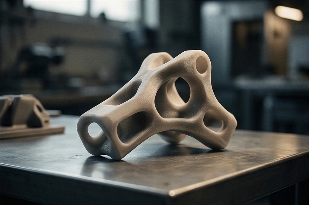 PA12 복잡한 격자 구조 시제품