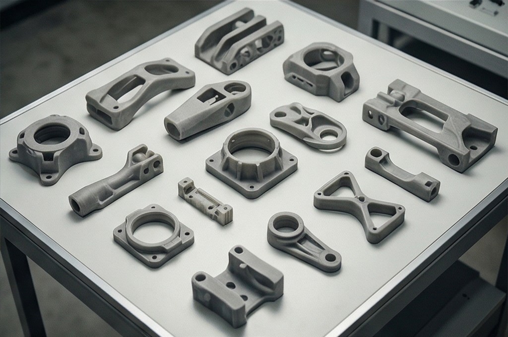 다양한 PA12 적층 부품