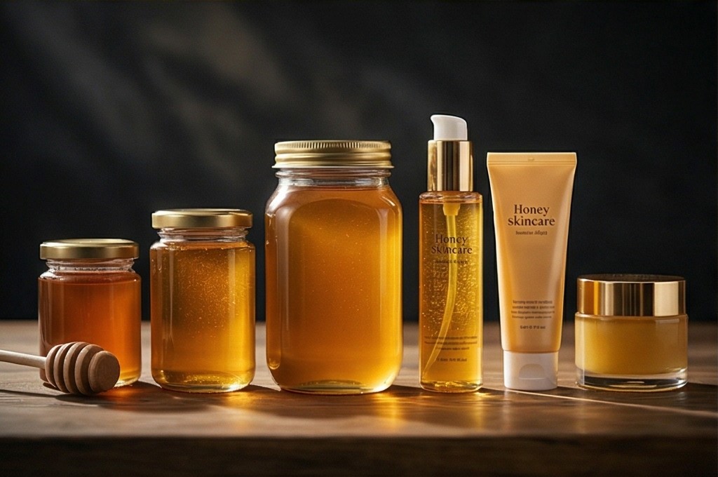 꿀 원료와 스킨케어