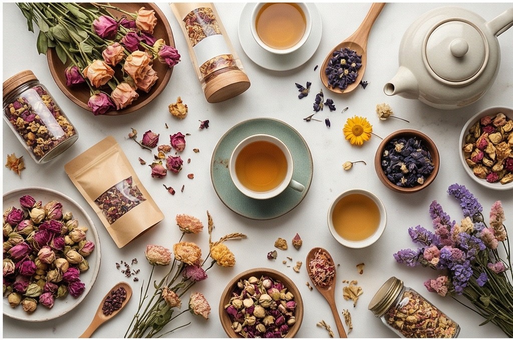 다채로운 꽃차의 향연