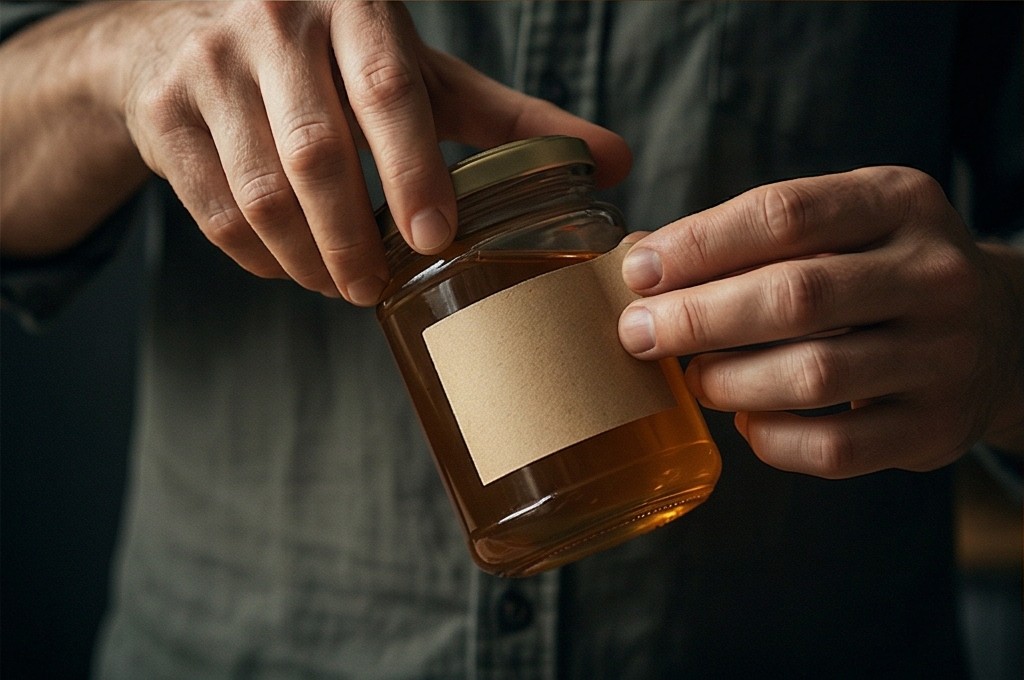 정성껏 라벨 붙이는 손길