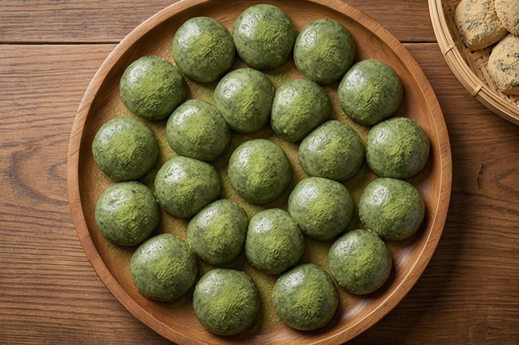 정갈한 한산모시 모시떡