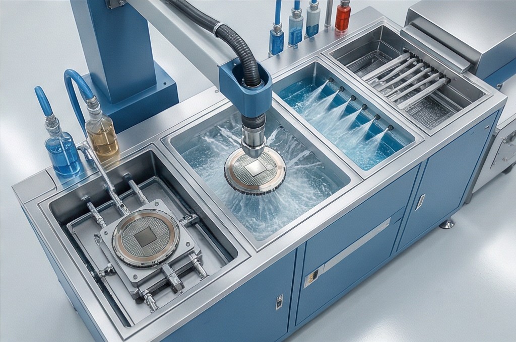 고성능 다단계 세정 시스템