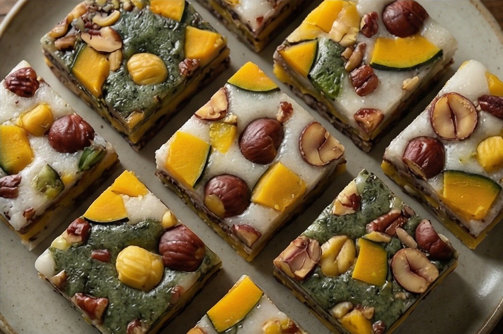 유기농 재료 듬뿍 영양떡