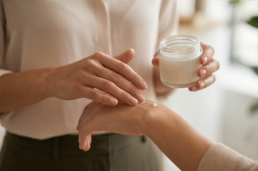 Checking cream absorption