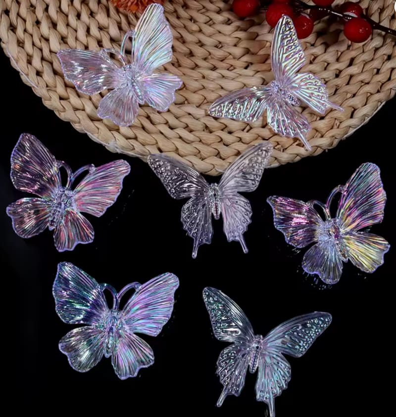 Transparent Butterfly Bag