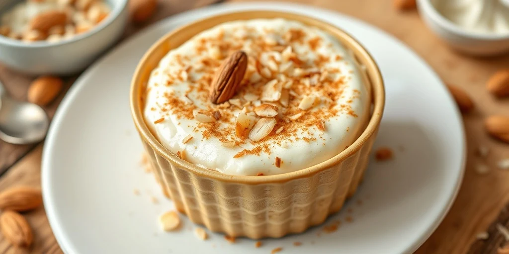 Foto de Mousse Keto de Coco y Almendra