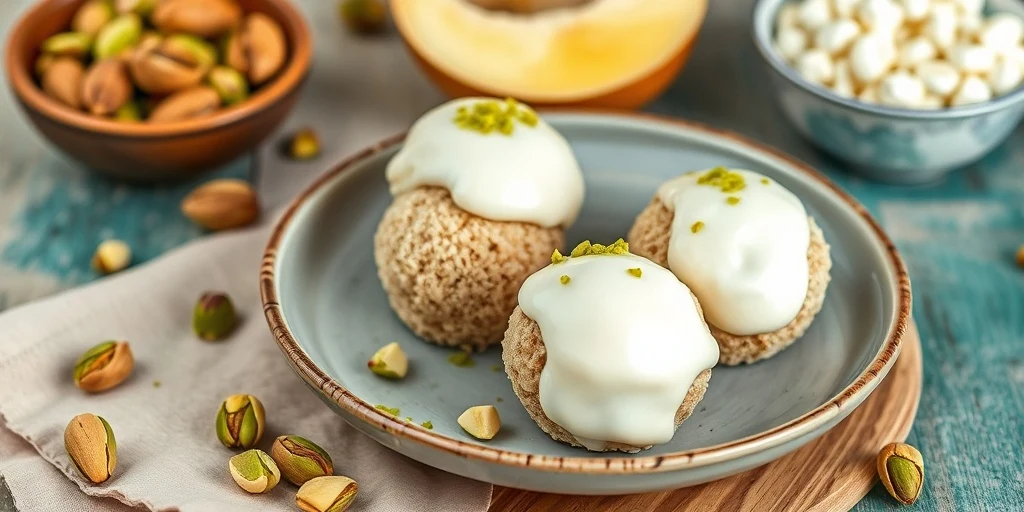 Foto de Bombones Keto de Avellanas y Pistachos