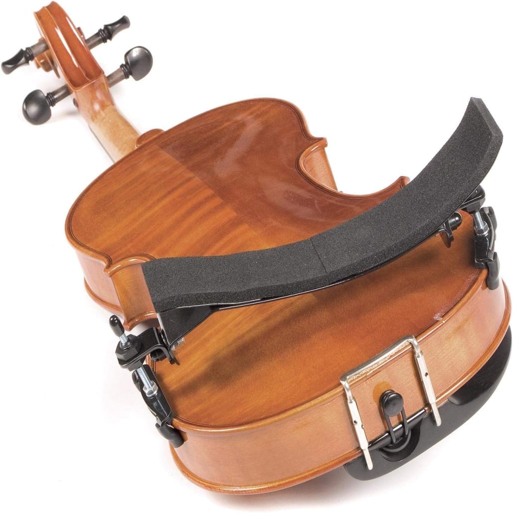 Adjustable Violin Shoulder Rest 3/4 and 4/4 Standard Violins ABS Chassis with High-Density Foam Padding main view audio equipment Kenya