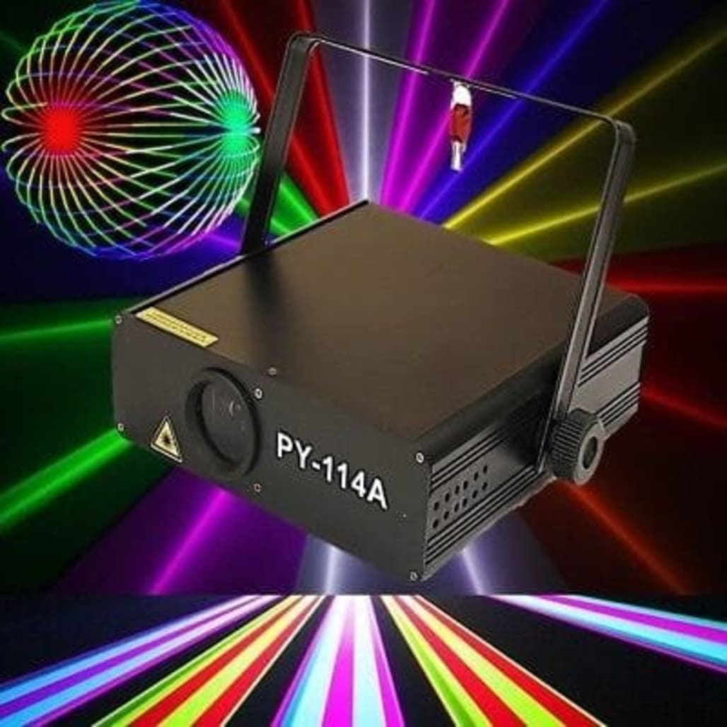 Afrilights RG 774 1W Full Colour Animation Laser - Image 1