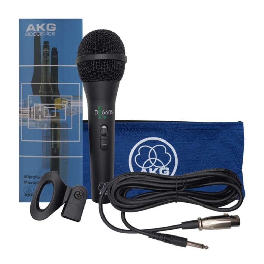 AKG D660S Dynamic Vocal/Instrument Mic AKG Dynamic (Pressure Gradient) main view audio equipment Kenya