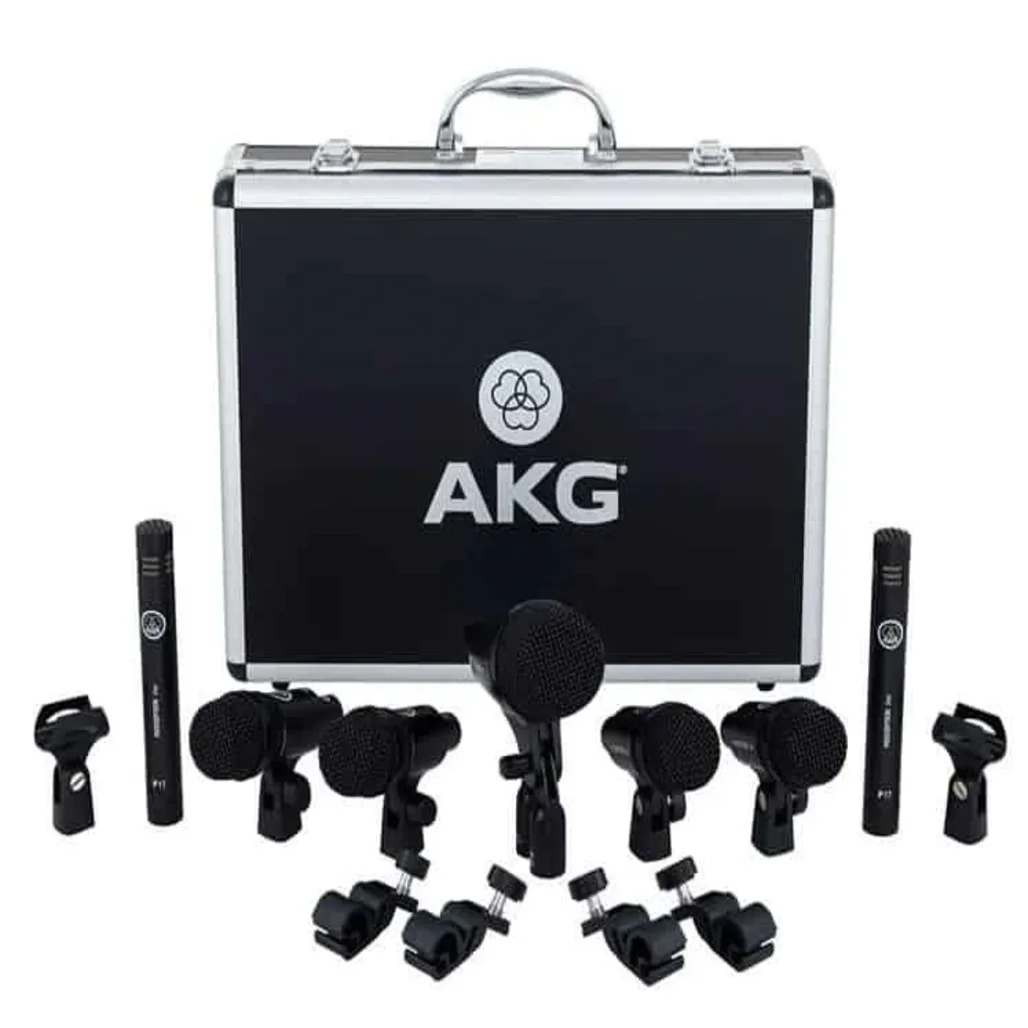 AKG Session 1 Drum Microphone Set AKG All-Metal Heavy-Duty Bodies main view audio equipment Kenya