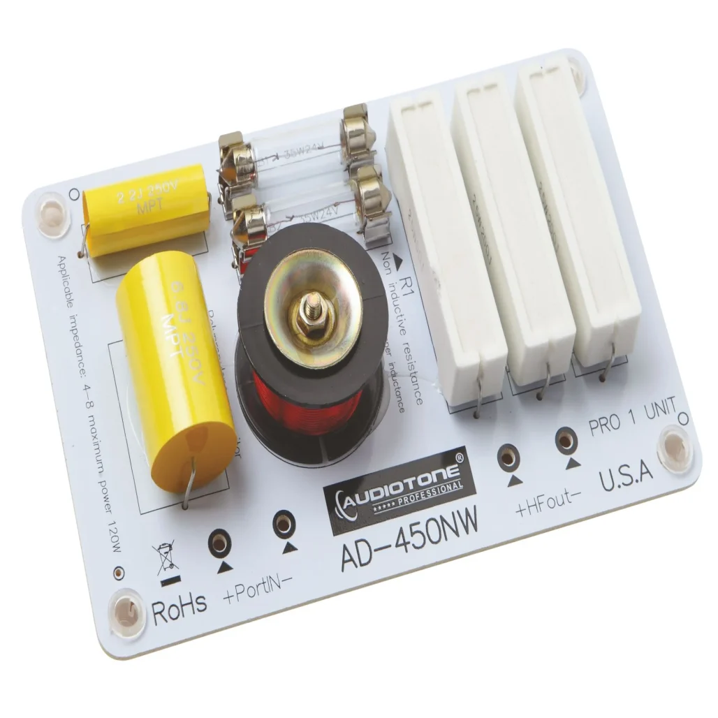 Alloy and Smith 450NW Speaker Crossover ALLOY AND SMITH Passive 2-Way Network main view audio equipment Kenya