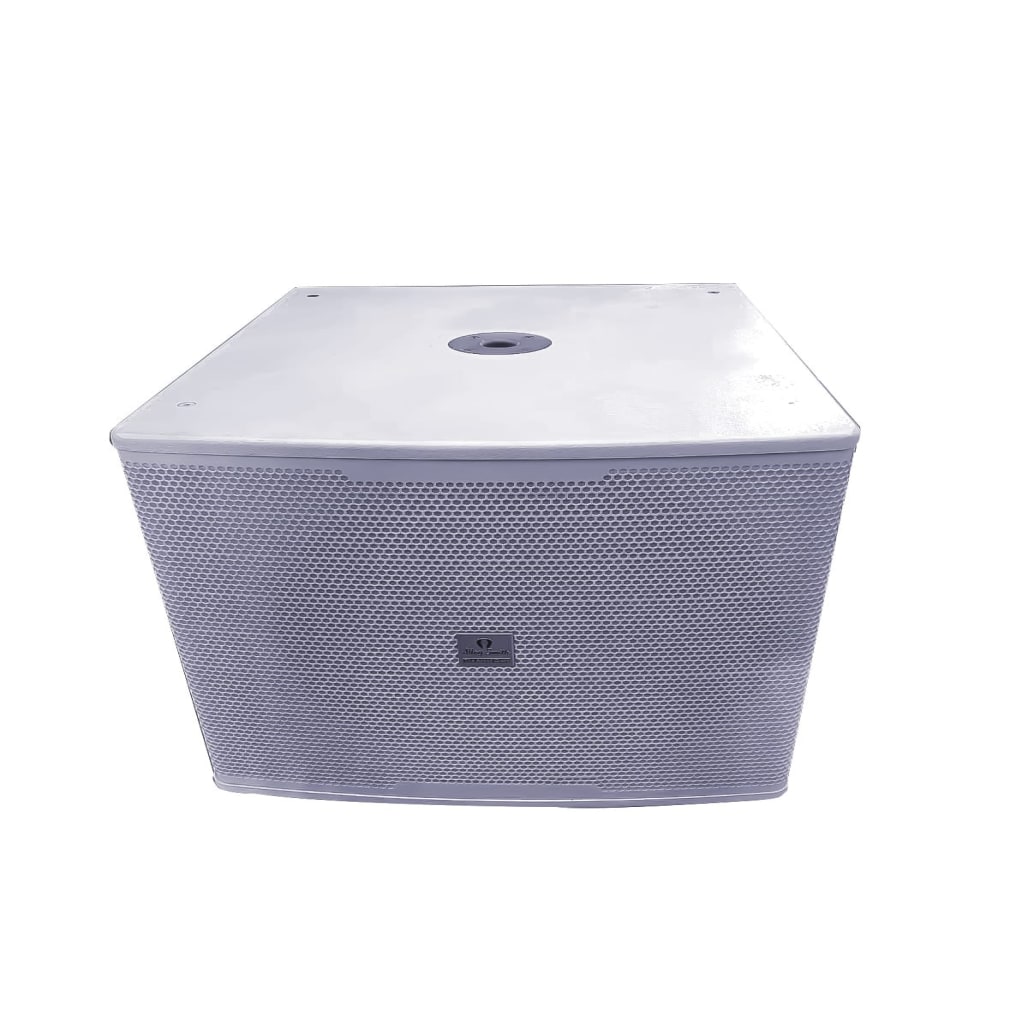 Alloy and Smith KP 618 18-Inch Subwoofer KP Anti-Scratch Black Textured Coating Multi-Layer Birch Plywood with internal bracing main view audio equipment Kenya
