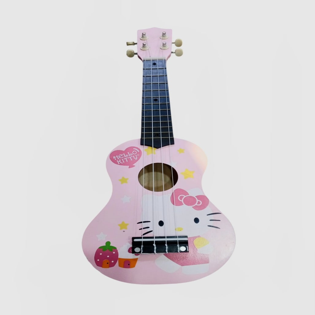 Baby Acoustic Travel Guitar UNIVERSAL 3/4 Size Mini Dreadnought Laminated Spruce/Mahogany main view audio equipment Kenya