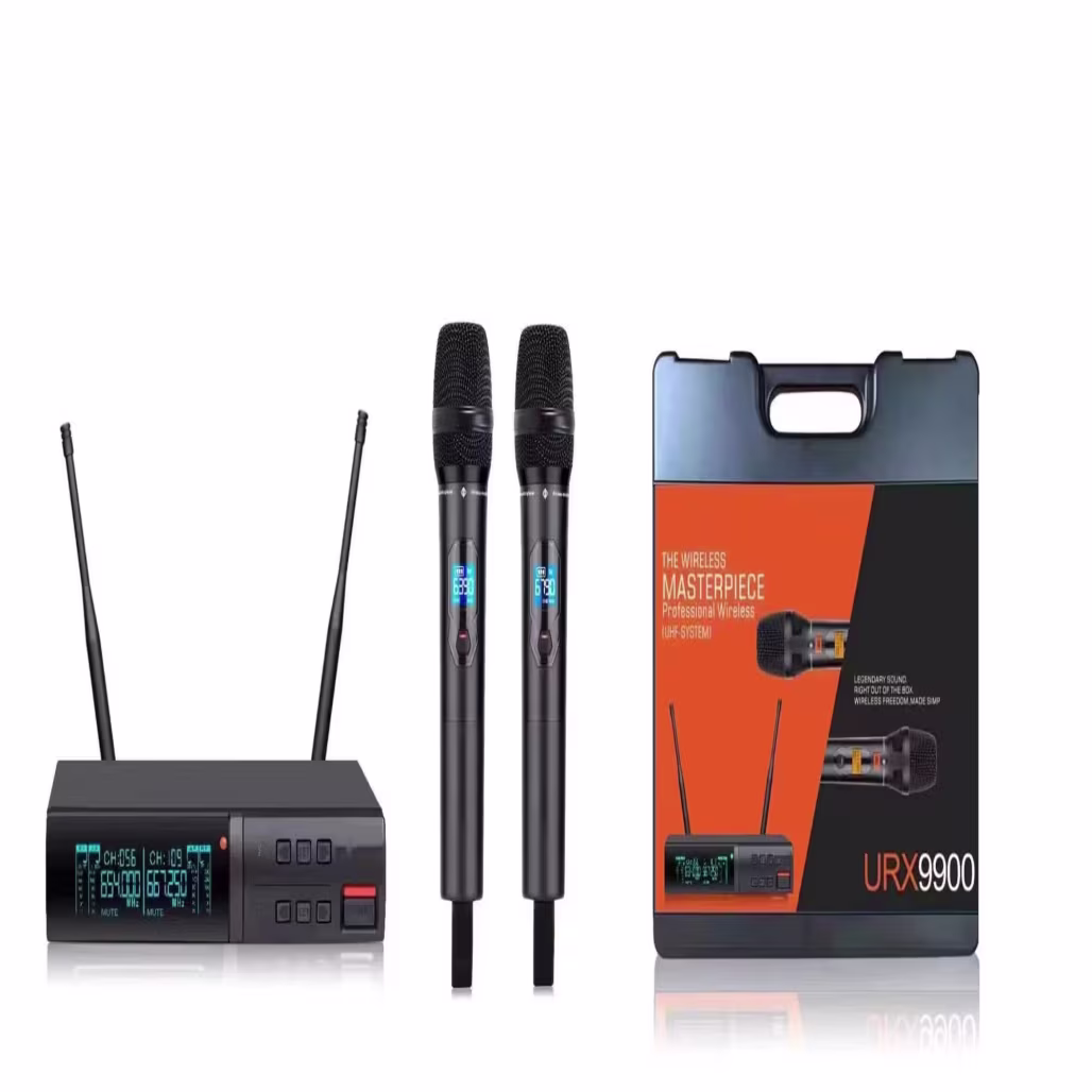 Big Song Pro 80 UHF Dual Wireless Microphone BIG SONG Dual UHF Wireless Fixed/Selectable UHF main view audio equipment Kenya