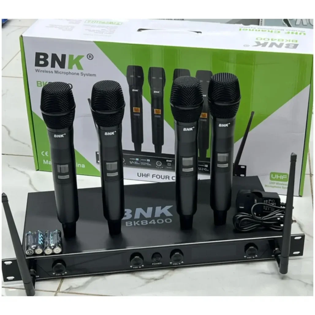 BNK BK8400 4-Handheld UHF System - Image 1