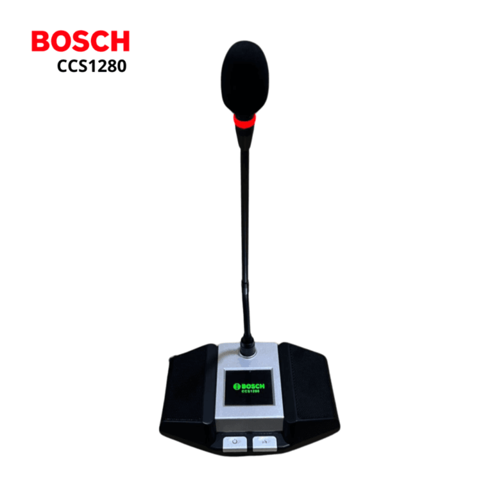 Bosch CCS1280 Professional Wired Microphone BOSCH Charcoal Grey / Non-reflective Condenser / Dynamic tailored for speech main view audio equipment Kenya