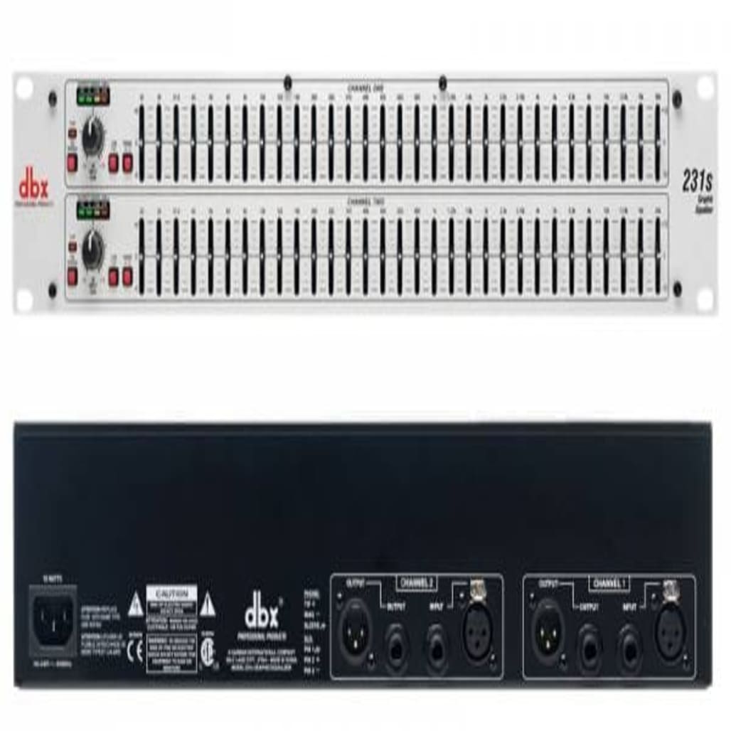 DBX 231s Dual 31-Band Graphic Equalizer - Image 1