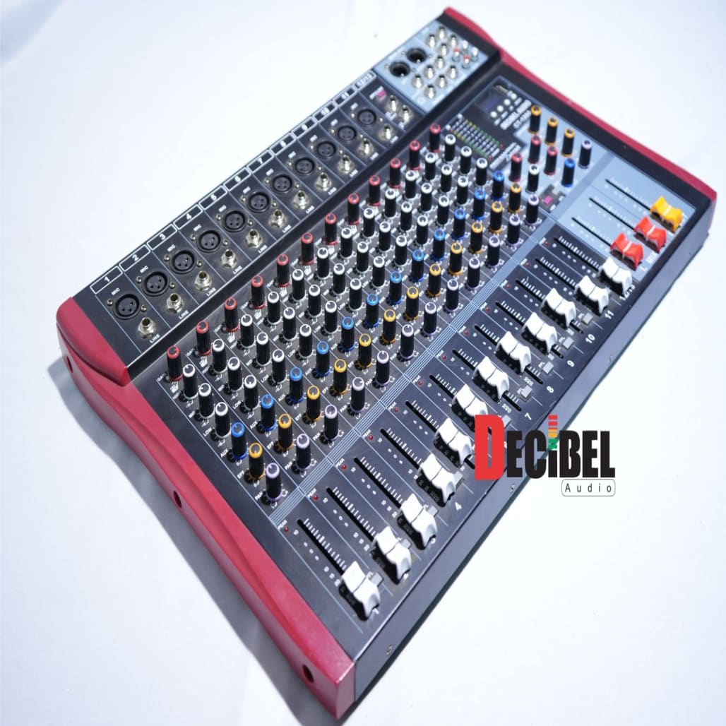 Decibel CT120 12-Channel Professional Mixer DECIBEL main view audio equipment Kenya