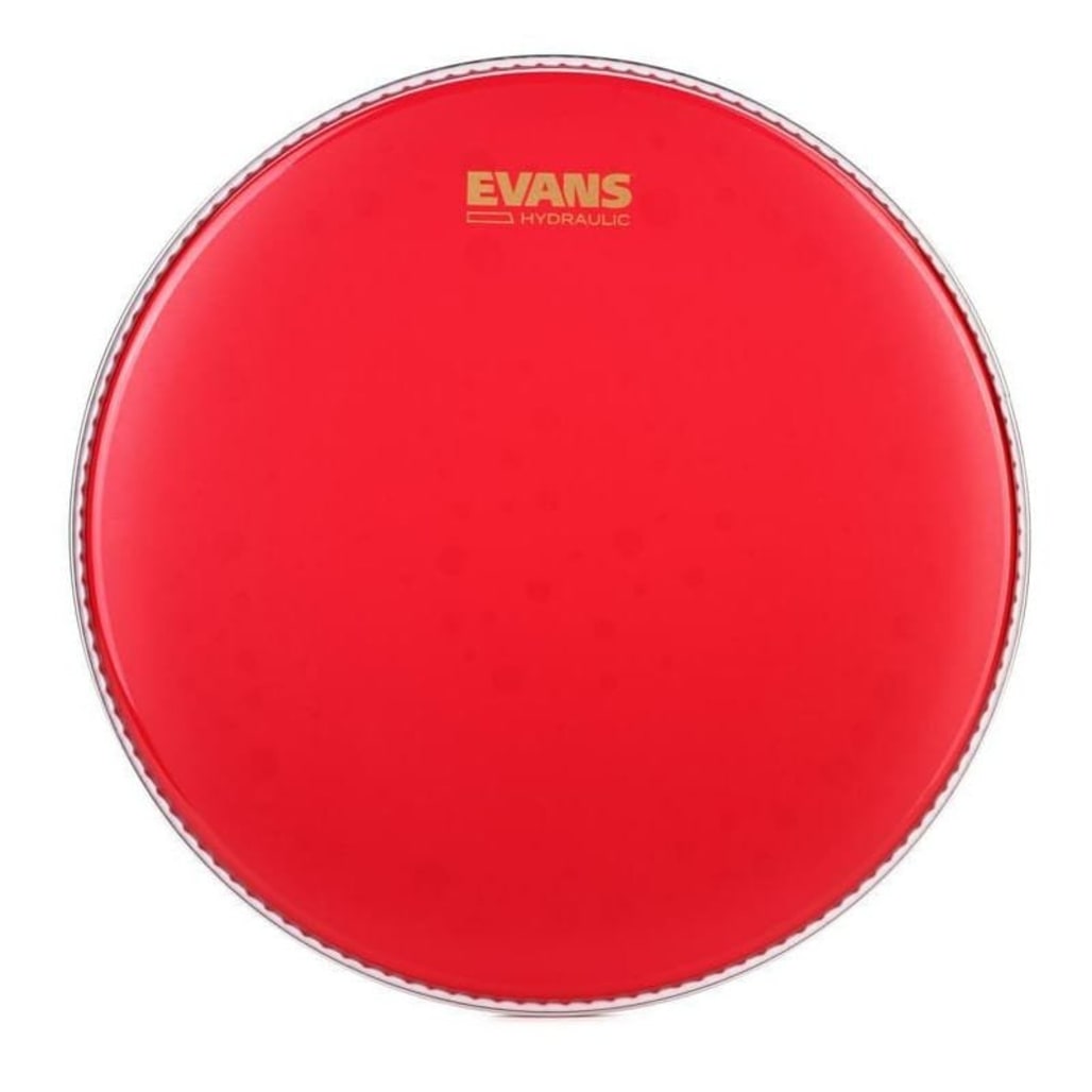 Evans 14-Inch Hydraulic Red Drum Head EVANS Translucent Red main view audio equipment Kenya