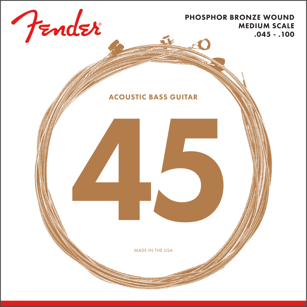 Fender 4-String Bass Guitar Strings - Image 1