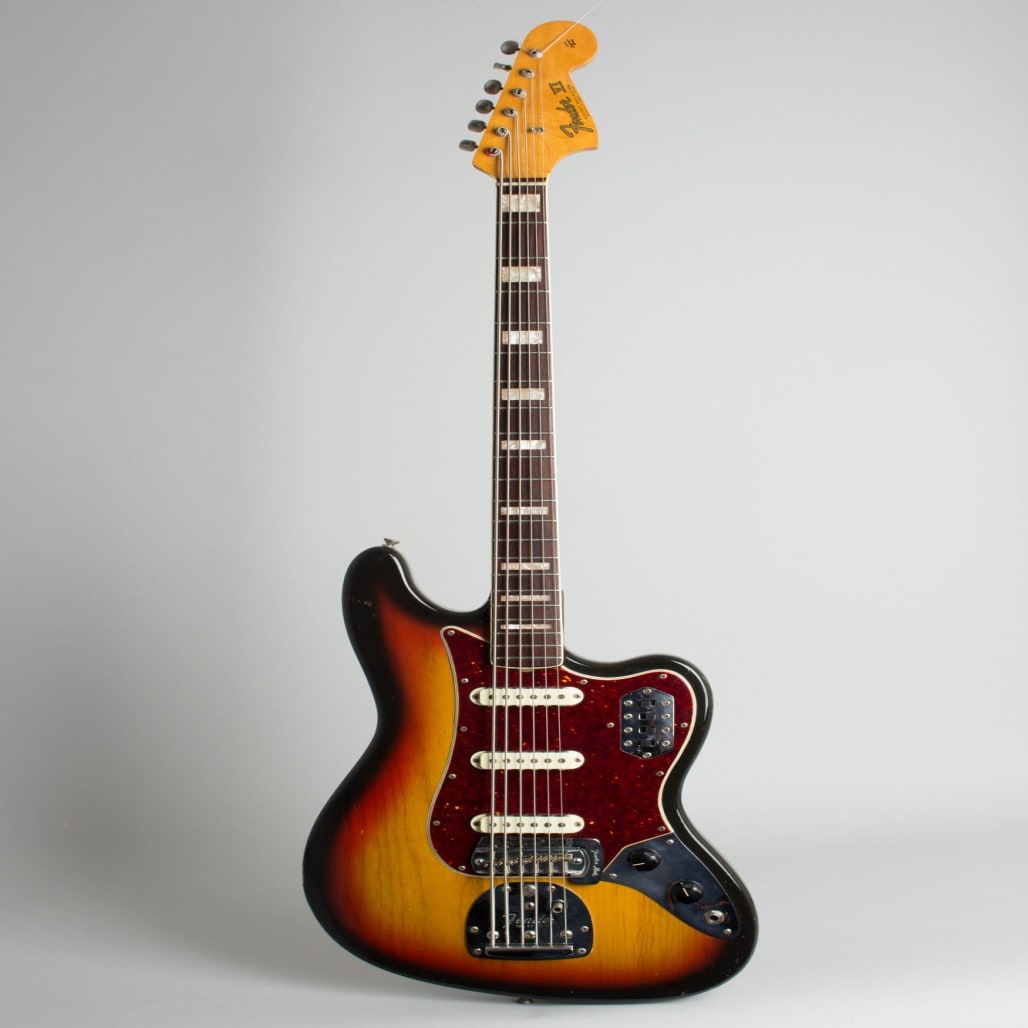 Fender 6-String Electric Bass Guitar - Image 1